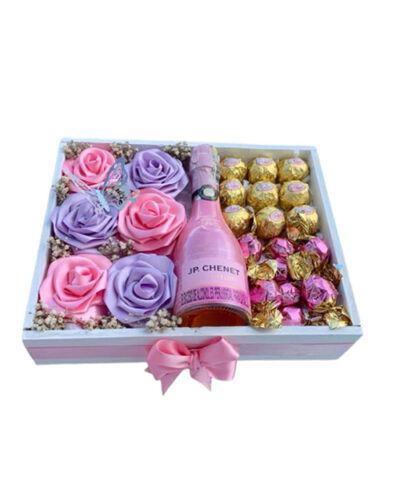 Regalo Rosas Champagne